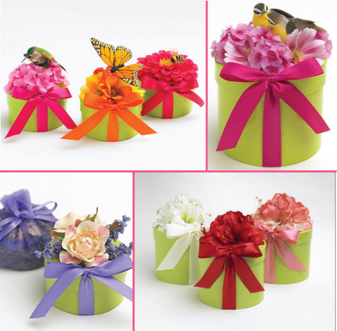 Wedding kits are less time consuming than creating your own favors from 